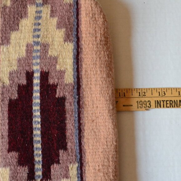 Vtg Aztec Print Shoulder Bag - Picture 8 of 13